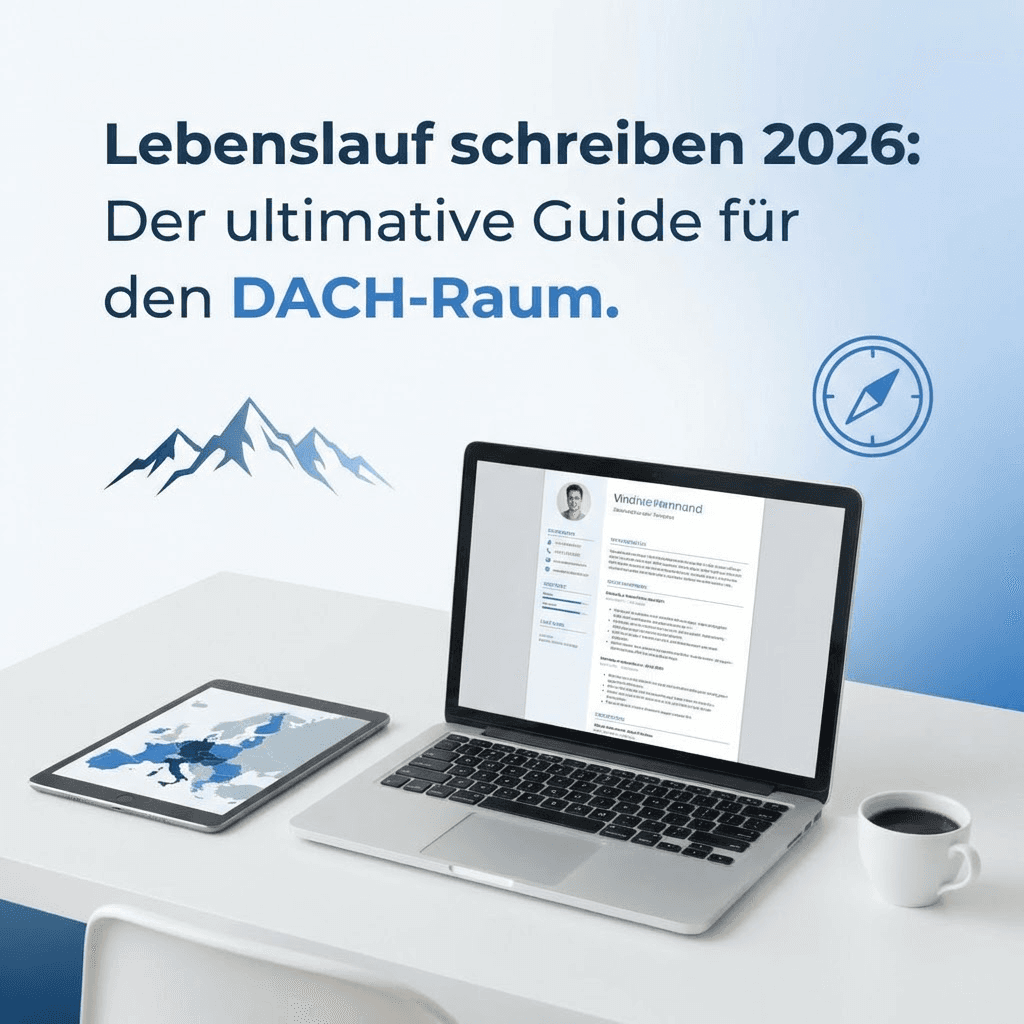 Lebenslauf schreiben 2026: Der ultimative Guide für den DACH-Raum