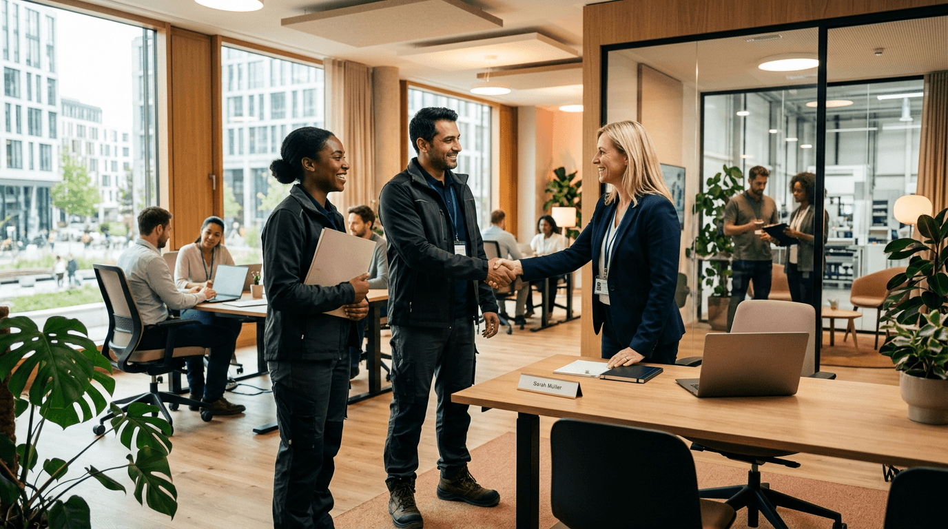 Bewerbung Zeitarbeit: So startest du bei einer Zeitarbeitsfirma